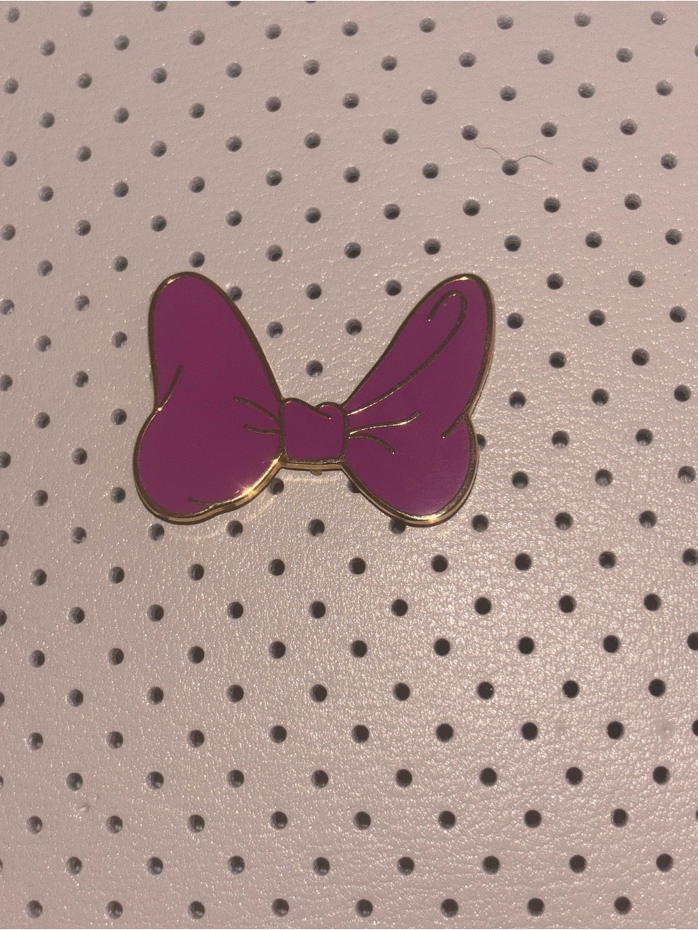 Disney Minnie Mouse Bow Enamel Pin Cast Only